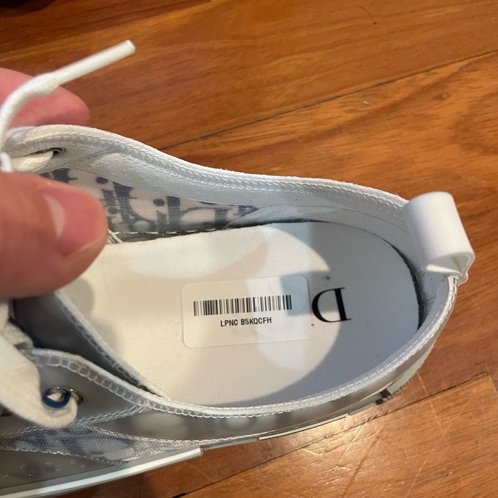 Dior B23 White/Grey/Navy Size 12 Men’s (EU45) - Picture 2 of 14